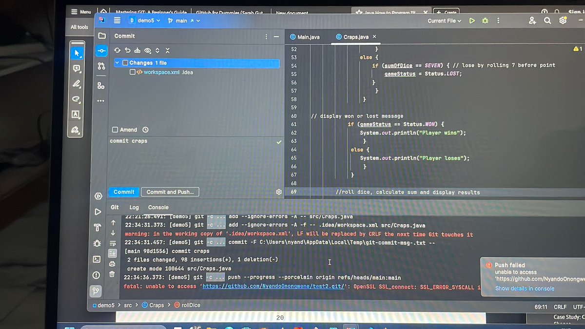 #day16 of #java
PS: Never stop coding and even if you do watch videos about it or read about it . Sometimes it might seem like you know it all but when you practice, hmmm you’ll see things
I’m taking on the project based learning approach where I practice coding actual projects
