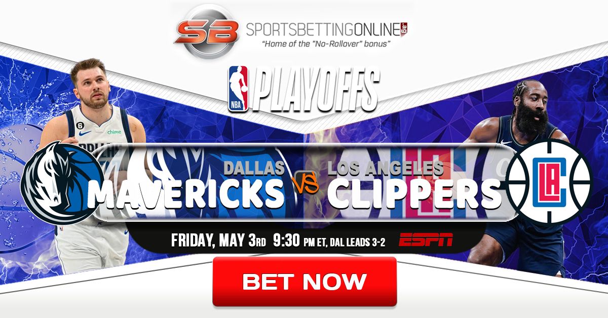 Bet NBA Playoffs!!
Dallas Mavericks -8 -110
LA Clippers +8 -110

buff.ly/3SqKLj4

#NBA #NBAPlayoffs #MFFL #ClipperNation #basketballbetting #bettingodds #sportsbettingonline #SBO