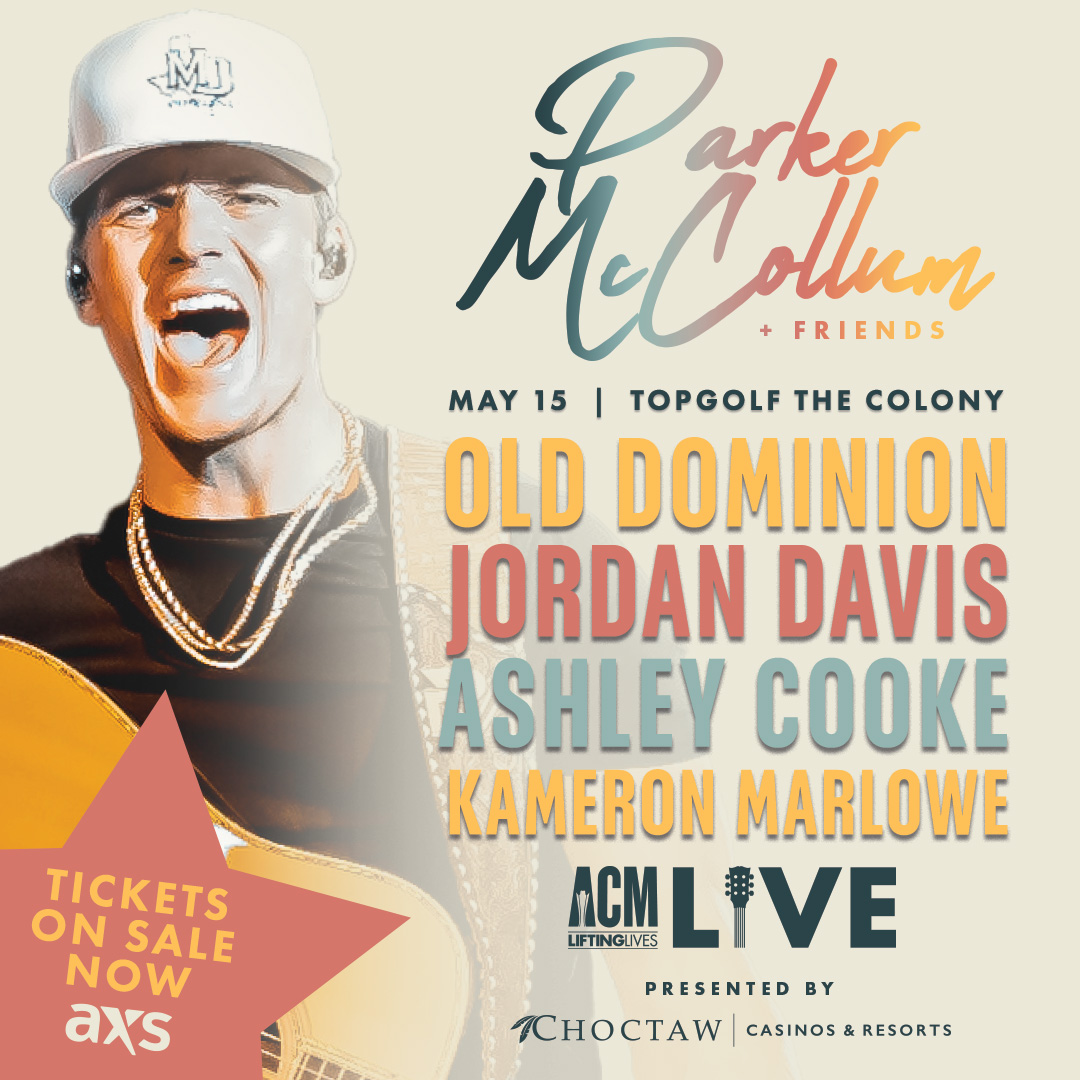 ⛳️ ACM Lifting Lives LIVE ⛳️
It's going to be a PAR-TEE at Parker McCollum & Friends: #ACMLiftingLives LIVE, Presented by @ChoctawCasinos, at @Topgolf  The Colony! Joined by Old Dominion, Jordan Davis, Ashley Cooke, Kameron Marlowe, and additional surprise guests, @ParkerMcCollum…