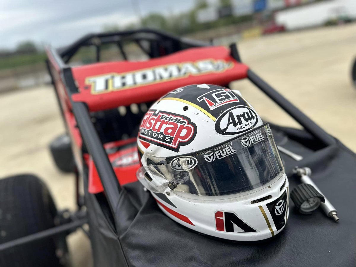 .@kevinthomasjr ranks 10th on USAC’s career @AMSOILINC National Sprint Car win list. He captured the most recent USAC outing at Lawrenceburg on April 13. Tonight at #LetsRaceTwo, he'd like to cross off his first @EldoraSpeedway win.