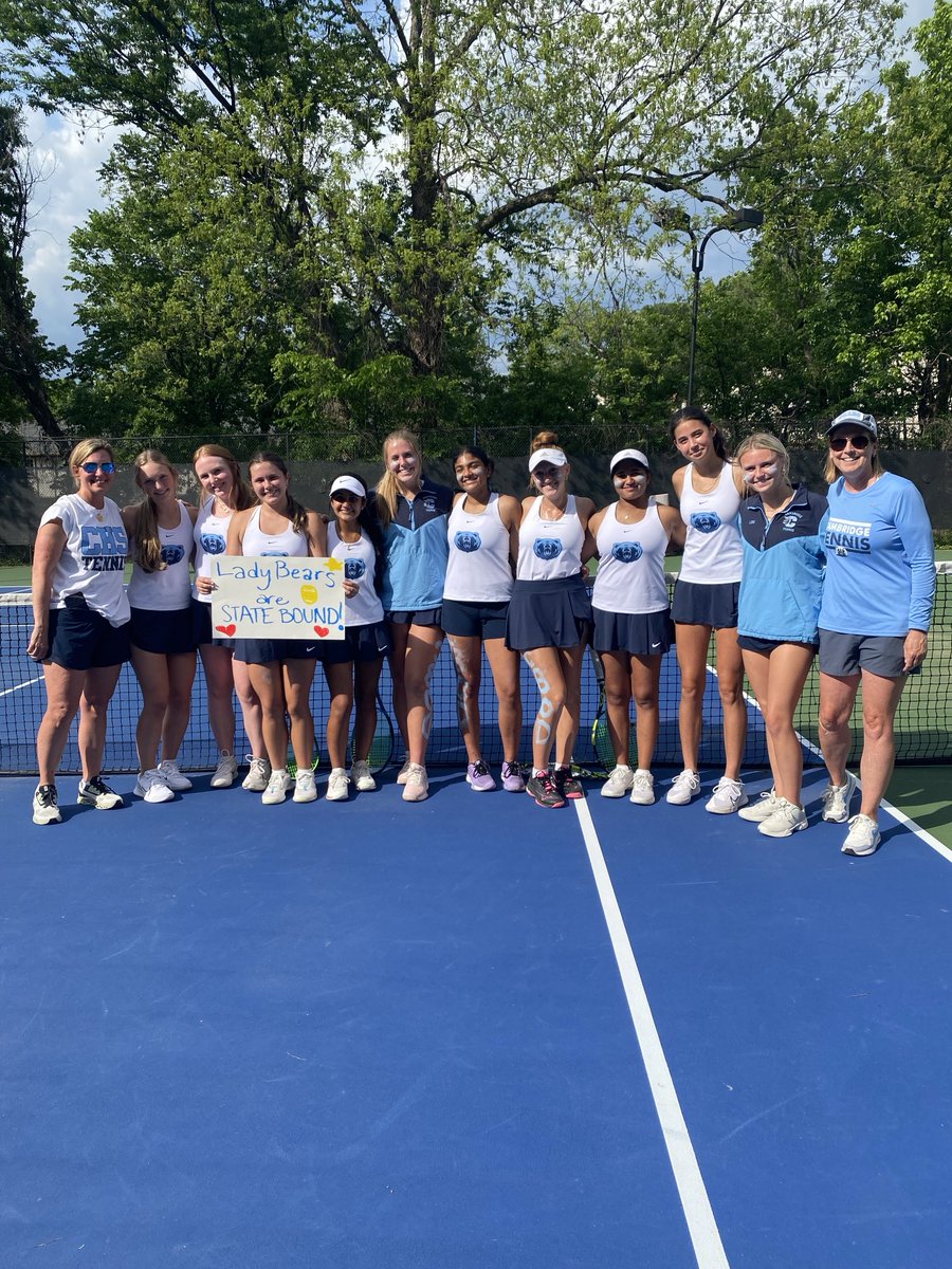 Girls Tennis to the ⁦@OfficialGHSA⁩ . State Finals 3-0 over Decatur‼️Girls are ring chasing with ⁦@CHSSoccerG⁩ !👏🏼👏🏼👏🏼 ⁦@AgansPrincipal⁩ ⁦@LGlenn_FCS_AD⁩