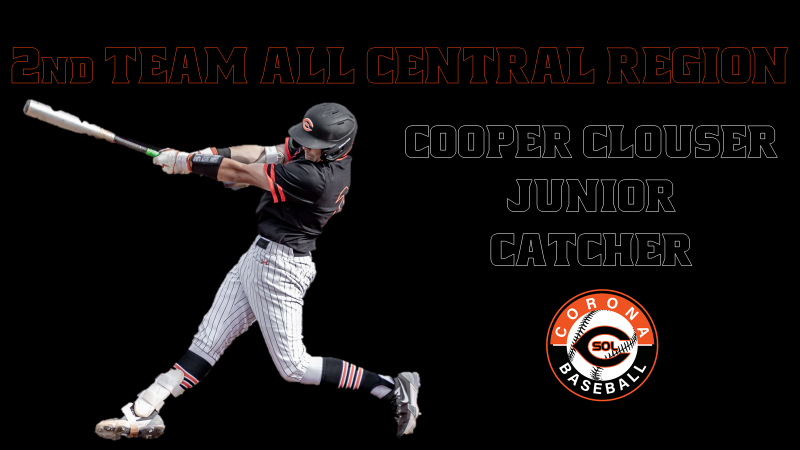 Congrats to 2025 Catcher @CooperClouser on being voted to the 2nd Team All Central Region. Cooper hit .362 and led the team in doubles and RBI's. #3.57%