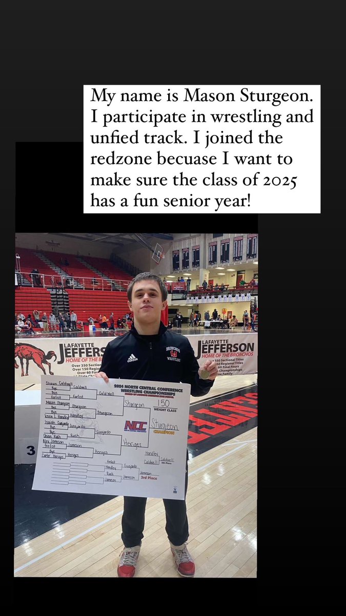 HERE ARE YOUR CLASS OF 2025 boy RedZone Leaders❤️🐴🖤🐴