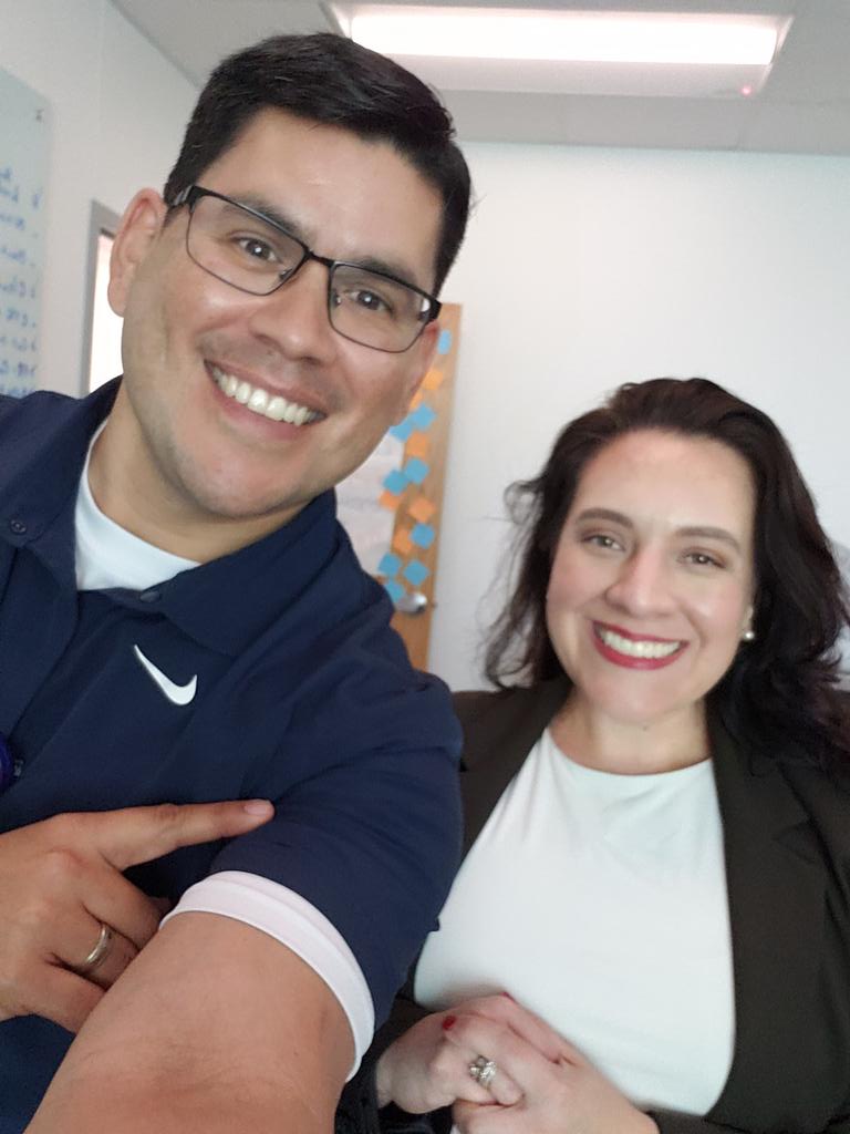 So incredibly proud and excited for our Amazing Dean, Yvonne Salinas! She will do great things leading her campus and community. Newly Minted Principal Selfie! 👏🎉🐅🤳