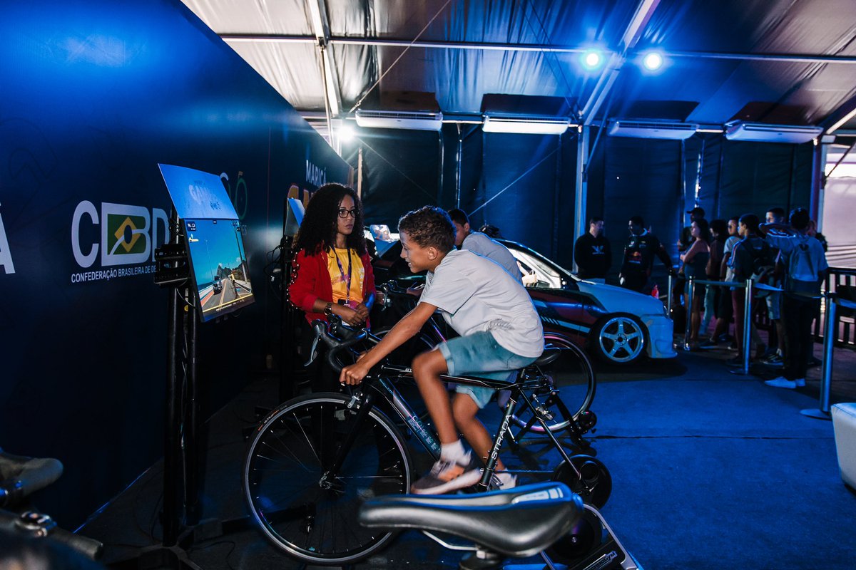 marica_games's tweet photo. Quem aí aproveitou a parceria incrível que o Maricá Games Nível 3 fez com a CBDEL? 😍
Tivemos remo e também ciclismo virtual pra galera simular como se estivesse pedalando pela Orla de Itaipuaçu. Maneiro, né? 😎
#MaricáGames #MaricáRJ #Itaipuaçu #CBDEL #Tecnologia https://t.co/egaPGh9Fp2