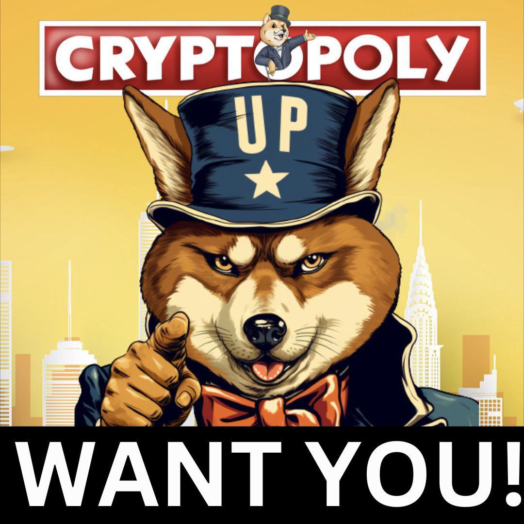 @MonstersCoins #cryptopoly for sure😎 $cct is more than just a coin—it’s a movement! Join us at @cryptopolyworld. #memecoin