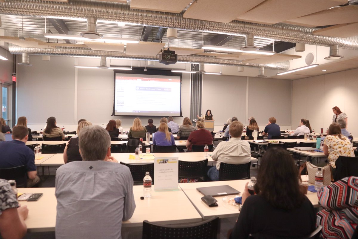 Arizona Treasurer Kimberly Yee spoke today at the Association of Government Accountants Annual Professional Development Training. @AZTreasurerYee provided a presentation about the many functions of the Treasurer's Office and current investment performance.