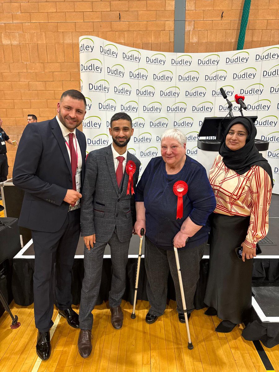 Honoured to be elected to serve the people of Netherton & Holly Hall. Now the real work starts, as we support all of the community and repay the trust given to us.