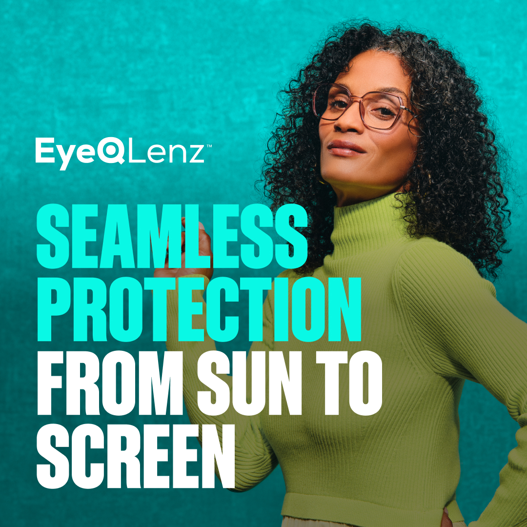 Uplevel your eye care with EyeQLenz 👀 Get advanced protection from harmful UV light, blue light, and infrared exposure here: text.zenni.io/EyeQLenz