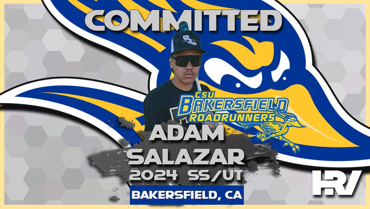 Congratulations Adam Salazar for Committing to Cal State University Bakersfield #adamsalazarbaseball