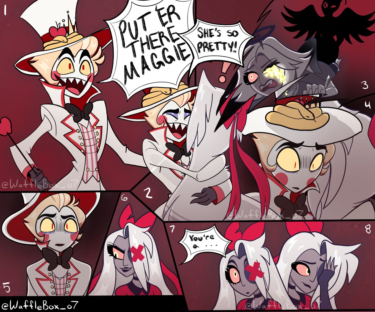 pt. 1/2 of 'He Knew..'

I made this solely because of my delusions of seeing a look of concern on Lucifer's face after hugging Vaggie in ep. 5

#HazbinHotelLucifer #HazbinHotelVaggie #HazbinHotelCharlie #HazbinHotel