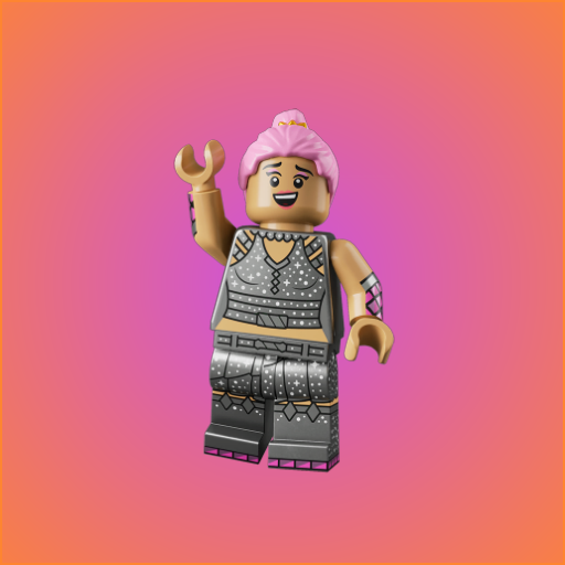 Versión LEGO de Ariana Grande, se agregará al juego en una de las próximas actualizaciones, hoy se agregó esta imagen con soporte para la tienda, así que Fortnite planea traerla de vuelta más adelante.