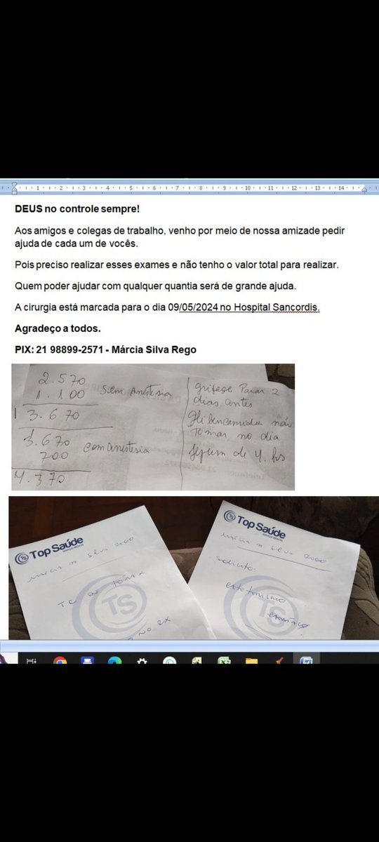 ccelliz's tweet photo. URGENTE! POR FAVOR!! QUEM PUDER AJUDAR COM QUALQUER QUANTIA PIX: (21) 988992571 - CAIXA ECONÔMICA 

Gente, boa noite. Preciso que ajudem a minha mãe, que está com um nódulo no pulmão e com as veias entupidas no coração. PRECISA-SE FAZER UM CATETERISMO COM EXTREMA URGÊNCIA!!!!! https://t.co/oUuSMUCgwV