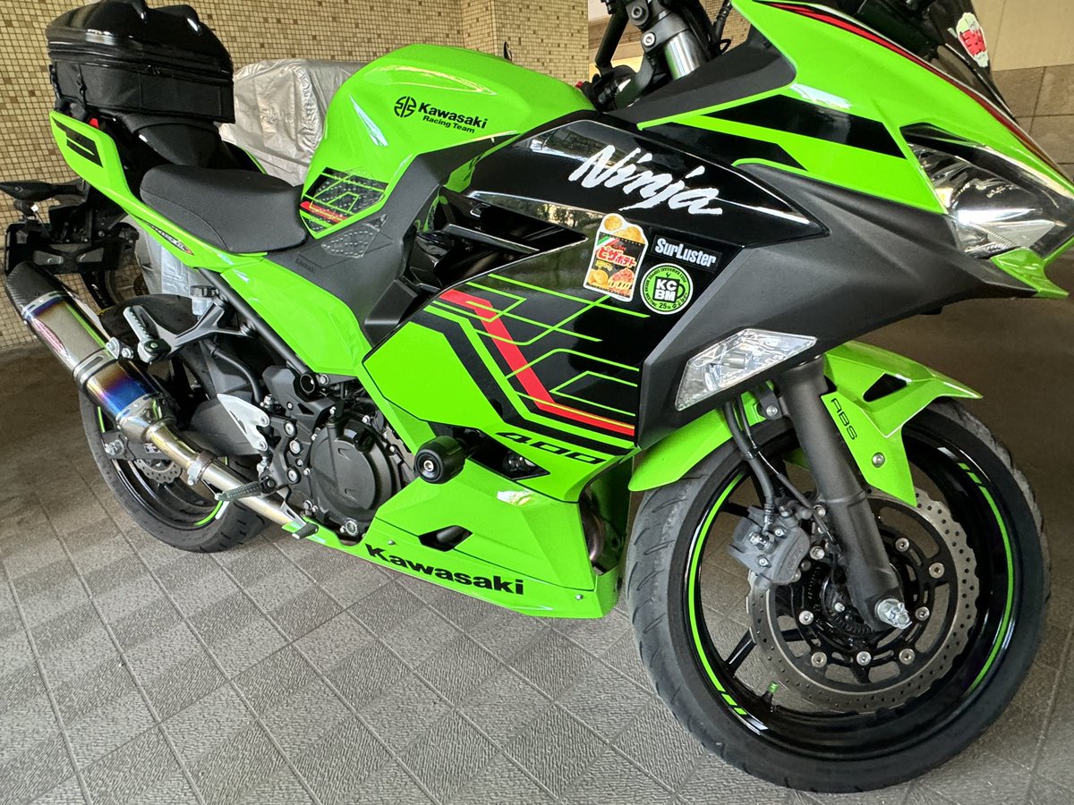 では、Ninja祭りに行ってまいります！
#ninja400
#ninja祭り
#バイク乗りの繋がりたい