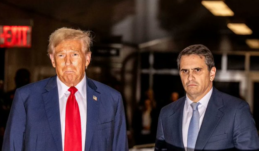 In an alternate universe, where people never heard of Donald Trump, this would be a scene in a low rent action movie, right when the main bad guy and right hand man realize all their henchmen have been taken out.