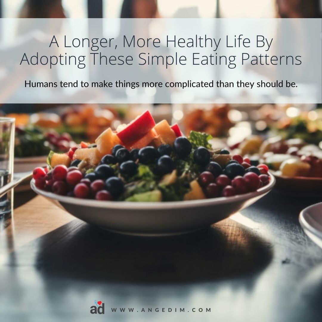 A Longer, More Healthy Life By Adopting These Simple Eating Patterns When it comes to food and diets, this is no exception either. l8r.it/3jbE #health #eatclean #healthylifestyle #cleaneating #healthyliving