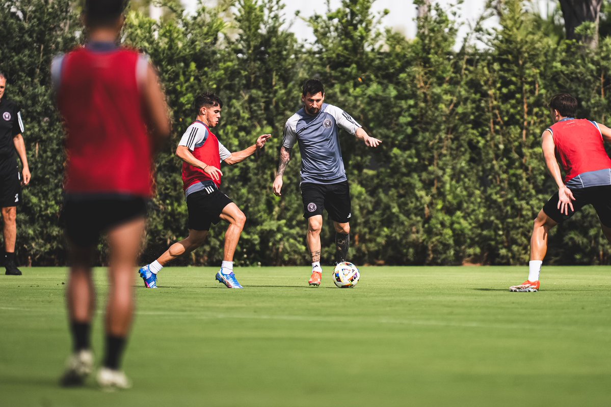 More ready and focused 👊 #MIAvNYRB