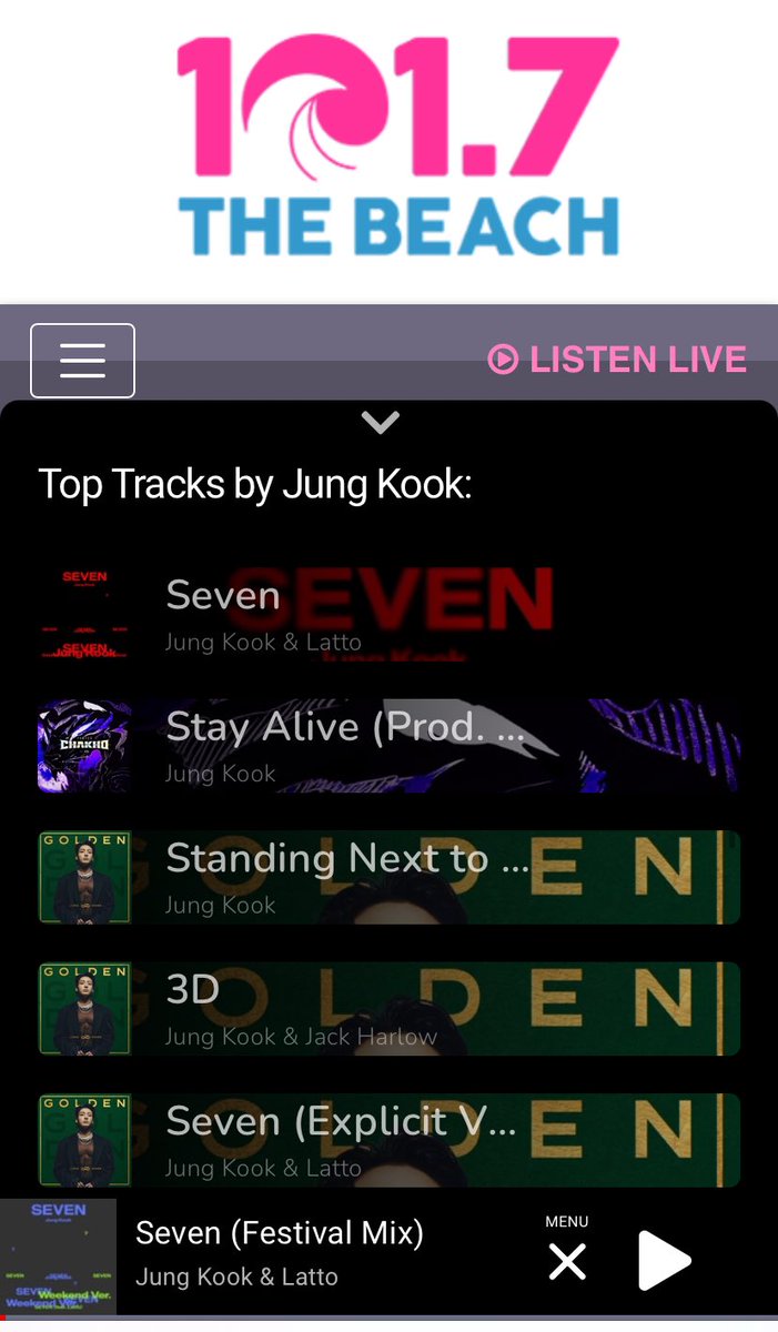 📻ラジ活🐰🍀𓂃𓈒𓏸︎︎︎︎GOLDEN聴きながら🎶🎧

🚨昨日SNTYが3日ぶりOA、今日40位に再ランクイン‼️🙌✨3Dは毎日OAされてます🫶✨
like👍で応援をお願いします🙇‍♀️

🆙SNTY→40位✨like👍✨         （5/2.2:32AM）
🆙3D→5/3  4:04AM→like👍✨

★Menu→More→scroll→40位like👍✨…