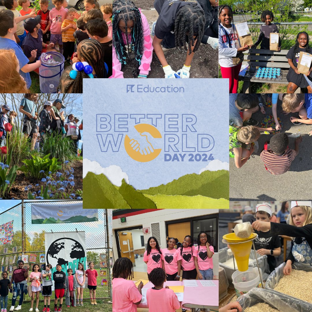 That’s a wrap on #BetterWorldDay 2024! 🌏 Thank you to all the students, educators, and community members nationwide who joined us in celebrating the remarkable and impactful student work happening at EL schools🎉 Stay tuned for more content! eleducation.org/news-and-event… #WeAreCrew