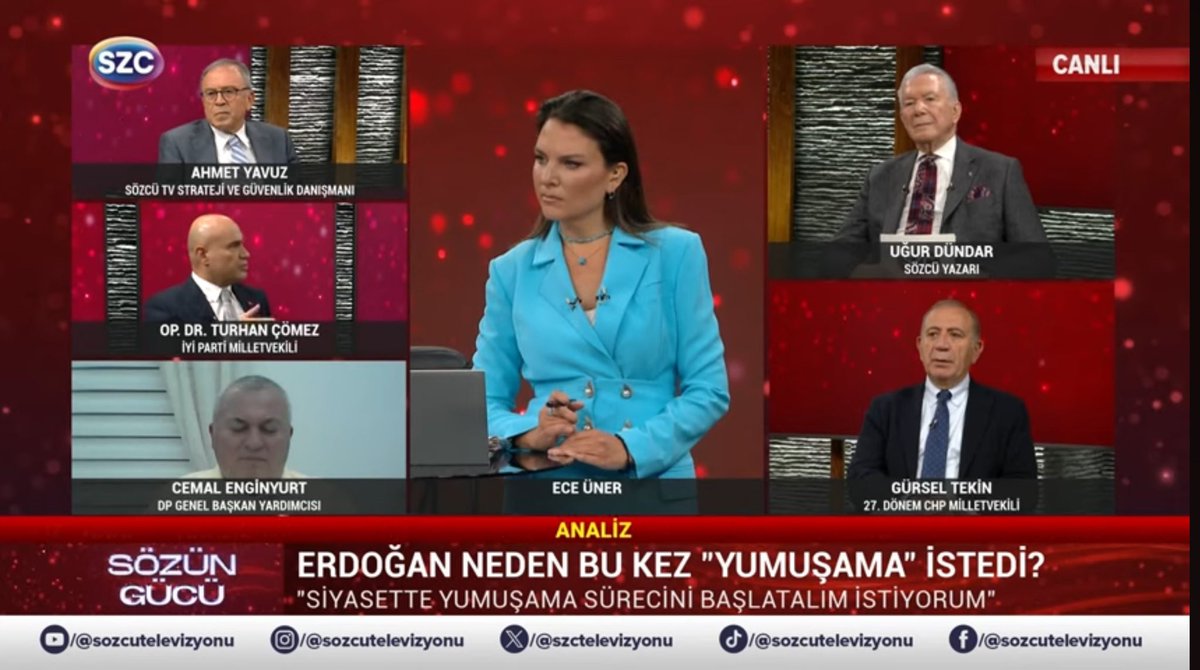 Yumuşatalım diyorsun. Anladık. Peki kim sertleştirdi? Kim bu gerginliğin sebebi? youtu.be/65evtTHy8qY?si…