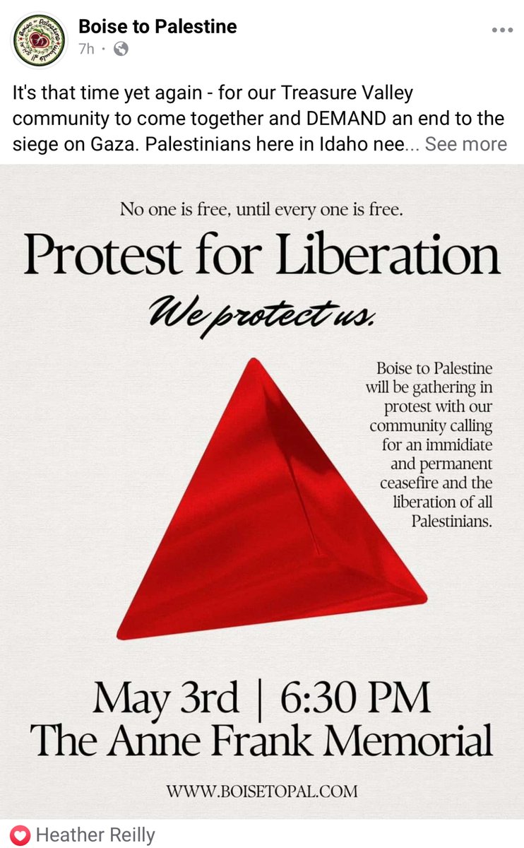 deepstate_swamp's tweet photo. If anyone wants to disrupt the Anti-Rational and very communist “March” - in Boise ID. 
Rally for 🇺🇸 Freedom. It’ Ipen carry here- just to show that we have rights (From the Christian and only God) and nobody takes any of them away.
@Moms4Liberty @LibertyDogsUSA https://t.co/eVAlEmvmlr