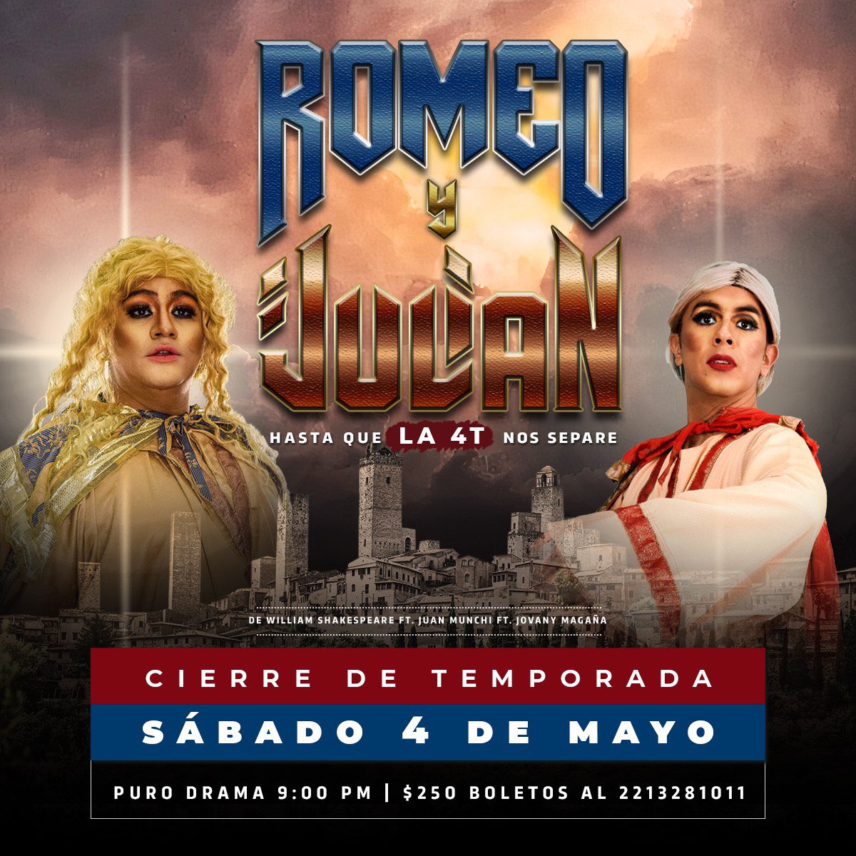 Última función de temporada.
✨