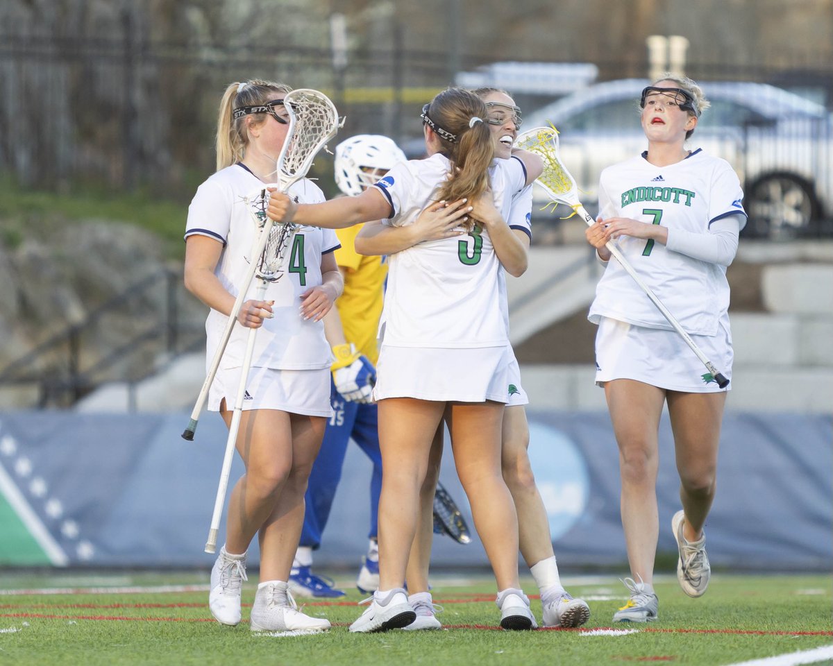 EC_Observer's tweet image. MULTIMEDIA - 

Women’s Lacrosse beat Western New England 16-5 on Wednesday in the CCC Semifinals. The Gulls will face RWU for the CCC Championship title on Saturday May 4th at 1pm! View more exclusive photos from the game at endicottobserver.com or use the QR code! 

#endicott
