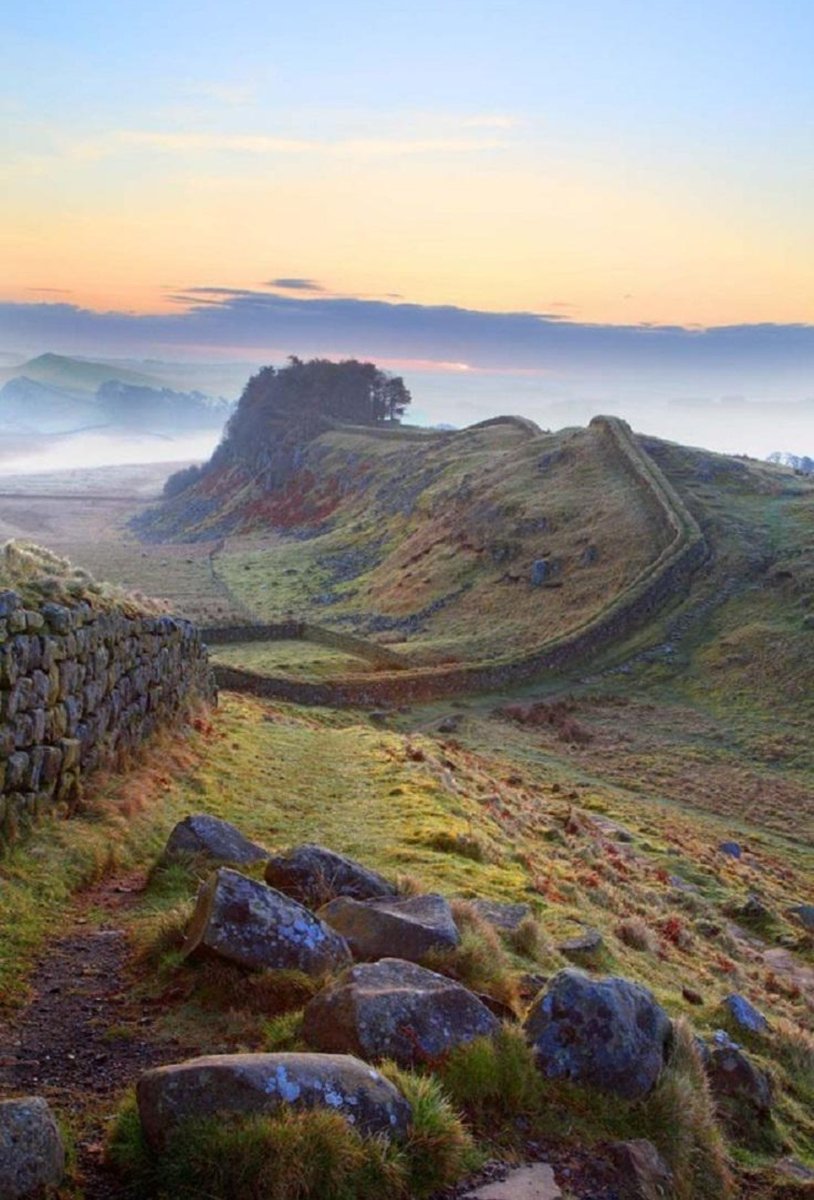 Hadrian’s Wall. Northumberland. UK.
