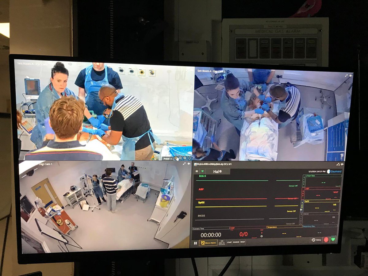 Great day for our Simulation team teaching ST4 today looks like fun too! Big welcome to our newest members Joanne Moore &amp; Loren Wareham fantastic asset to the team! Well done to all today 👏