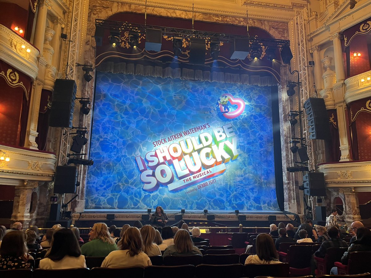 Just back from @APAWhatsOn #hmt and @SoLuckyMusical. What a brilliant evening. Easily one of the best and most fun performances I’ve seen there in recent years