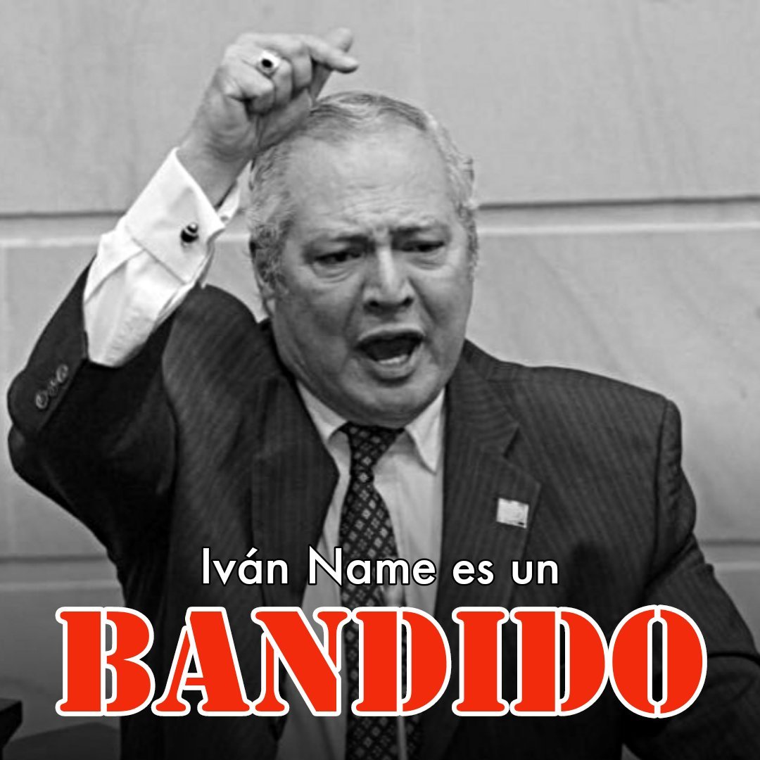 Este Bandido debe renunciar yaaaa!!!