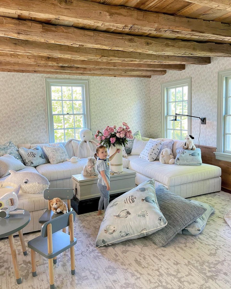 Kravet (@kravet) on Twitter photo A serene and joyous playroom, where laughter and imagination know no bounds.
Featured: <a href="/jeffreymarksinc/">Jeffrey Alan Marks</a>'s Seascape Collection A serene and joyous playroom, where laughter and imagination know no bounds.
Featured: <a href="/jeffreymarksinc/">Jeffrey Alan Marks</a>'s Seascape Collection