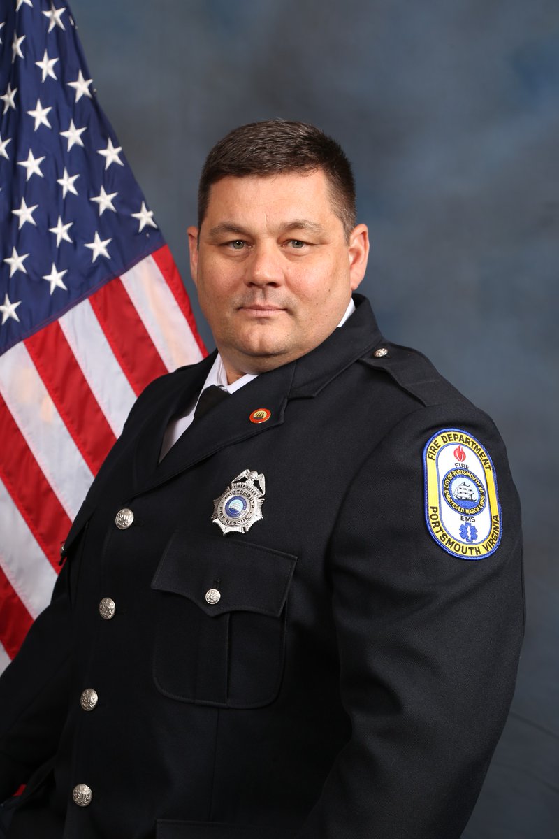 Portsmouth Fire Rescue and Emergency Services would like to congratulate Firefighter Kelly Krepcik on his retirement from the City. Thank you for your 20 years and 6 months of service to the community. Enjoy your well-deserved retirement.