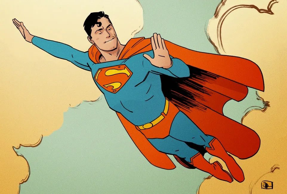 I love the way Doc Shaner draws Superman