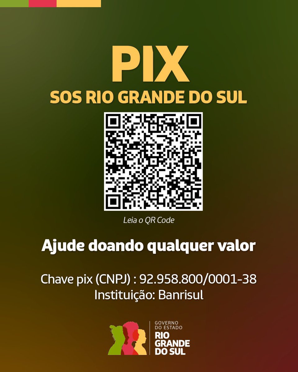 cumberbatch_br's tweet photo. 🚨O Rio Grande do Sul precisa de ajuda!🚨

Fortes chuvas estão assolando o estado e muitas famílias e ONGs perderam tudo que tem. Neste momento, precisamos de todas as doações possíveis! 

Se puder, doe e não deixe de compartilhar essas informações! 🙏🏻 #AjudaRioGrande https://t.co/pkHg3WrCQR