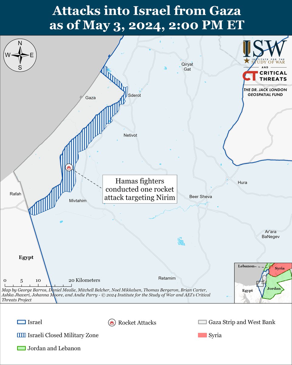 Here are today's maps of the Israel–Hamas war from <a href="/TheStudyofWar/">Institute for the Study of War</a> and <a href="/criticalthreats/">Critical Threats</a>' Iran Update.

Interactive map, updated daily: isw.pub/IsraelBattleMap

Interactive map of Iran and the Middle East: isw.pub/IranMapInterac…