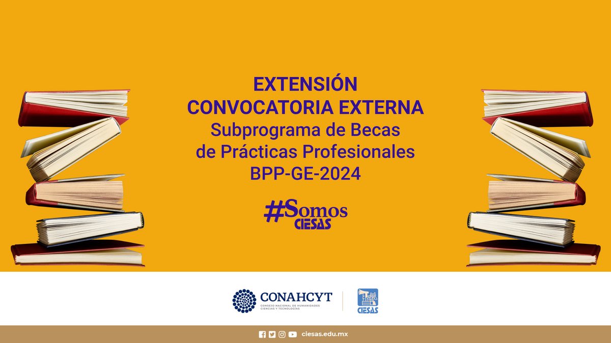 ¿Quieres apoyar en la Coordinación Académica del Posgrado en Antropología del #CIESASCDMX? ¡Es tu momento! 🤳 Se extiende la convocatoria del Subprograma de Becas de Prácticas Profesionales, Modalidad Gestión Educativa. 👉 bit.ly/ExtensiónBPPGE… #SomosCIESAS