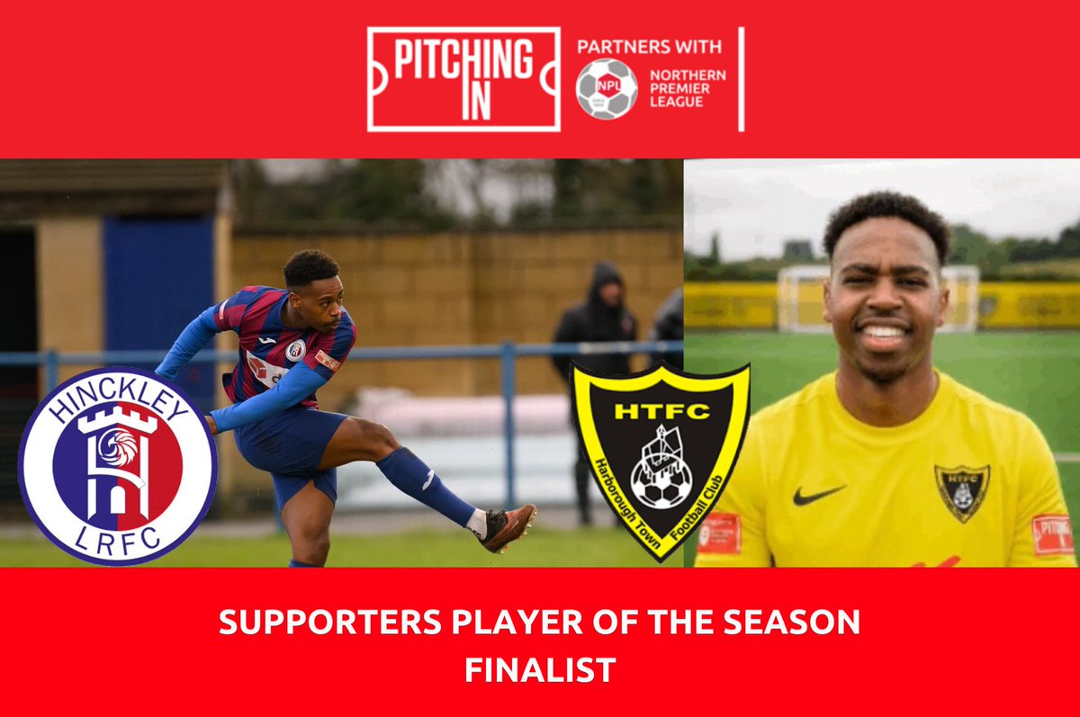 SUPPORTERS PLAYER FINALISTS

FROM <a href="/HarbTownFC/">Harborough Town FC 🐝</a> (Formally <a href="/HinckleyLRFC/">Hinckley Rovers FC</a> )
TENDAI DAIRE

VOTE HERE:-pollmill.com/f/kdgv7a5.f

<a href="/PitchingIn_/">Pitching In</a>