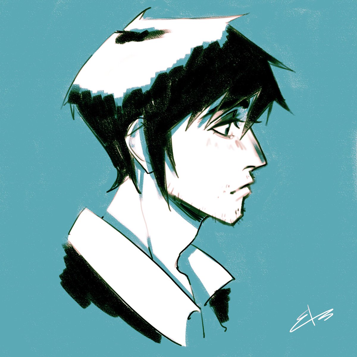 I just wanted to draw his big and pretty nose *sigh*… his nose *sighhhh*
#wolfwood #nicholasdwolfwood #trigun