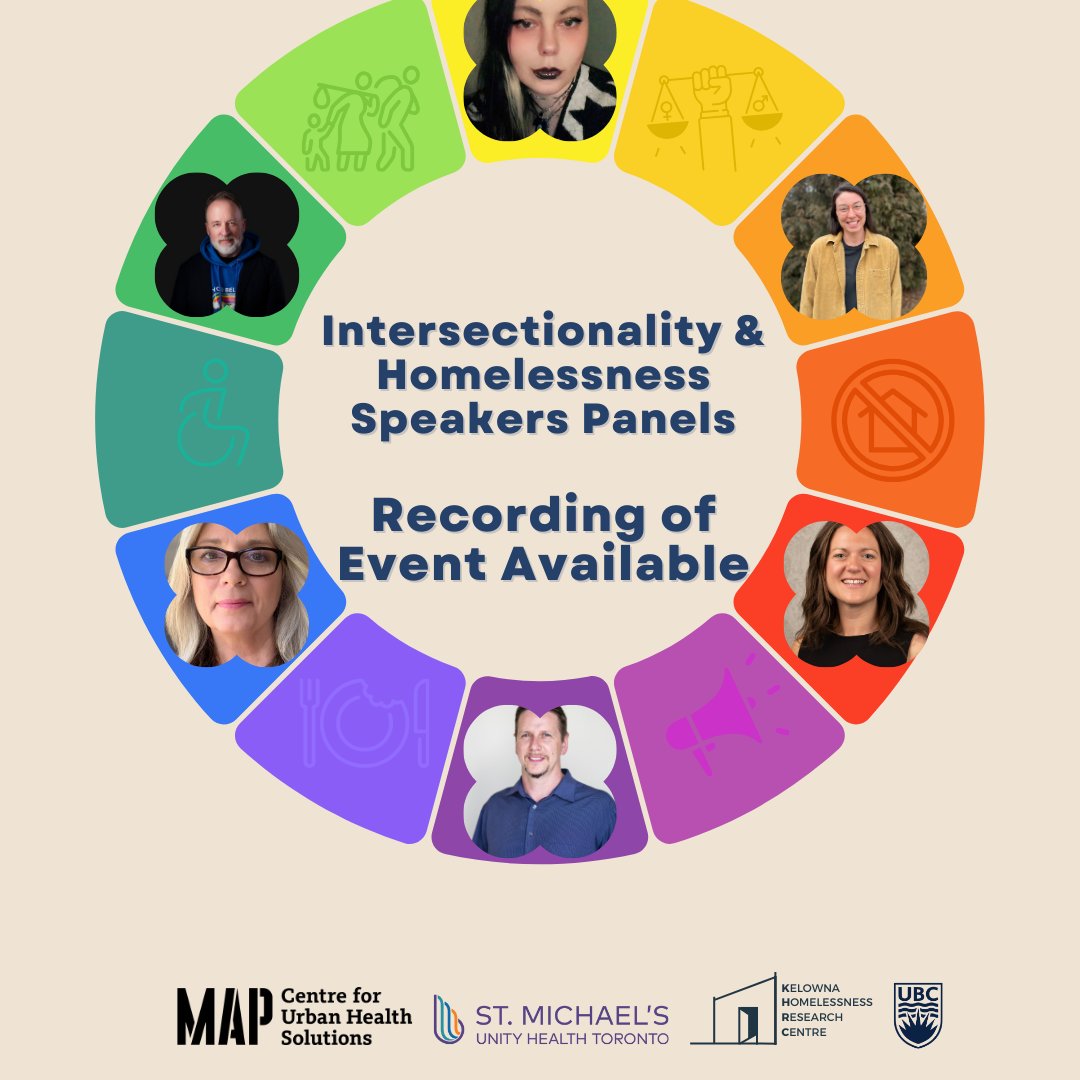 What a fantastic event last week! The Intersectionality & Homelessness Speakers Panels, co-hosted with @MAP_Health & @UnityHealthTO event recording is now available! youtube.com/watch?v=T93_am…