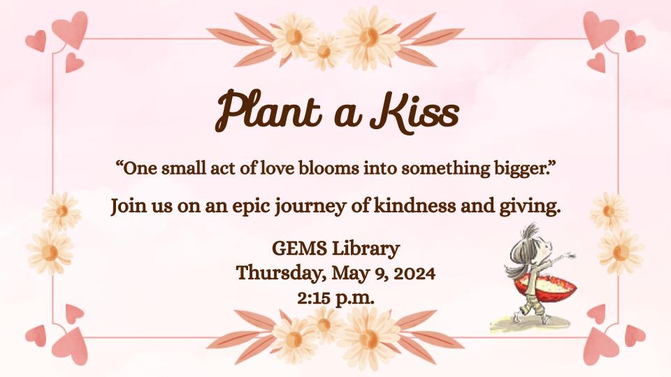 Parents & Guardians-Please join us for our last parent literacy session on Thursday, May 9th at 2:15 p.m. We will be reading a heart-warming book, planting, and painting. @GEMS_RSalcido @CoronaAlex_GEMS