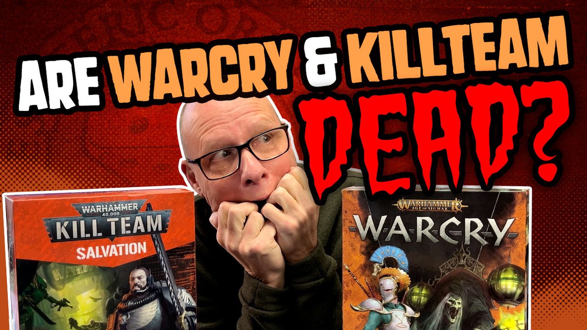 Oh no! Are #Warcry and #KillTeam DEAD???!!!
youtu.be/V1o1q9So6ek