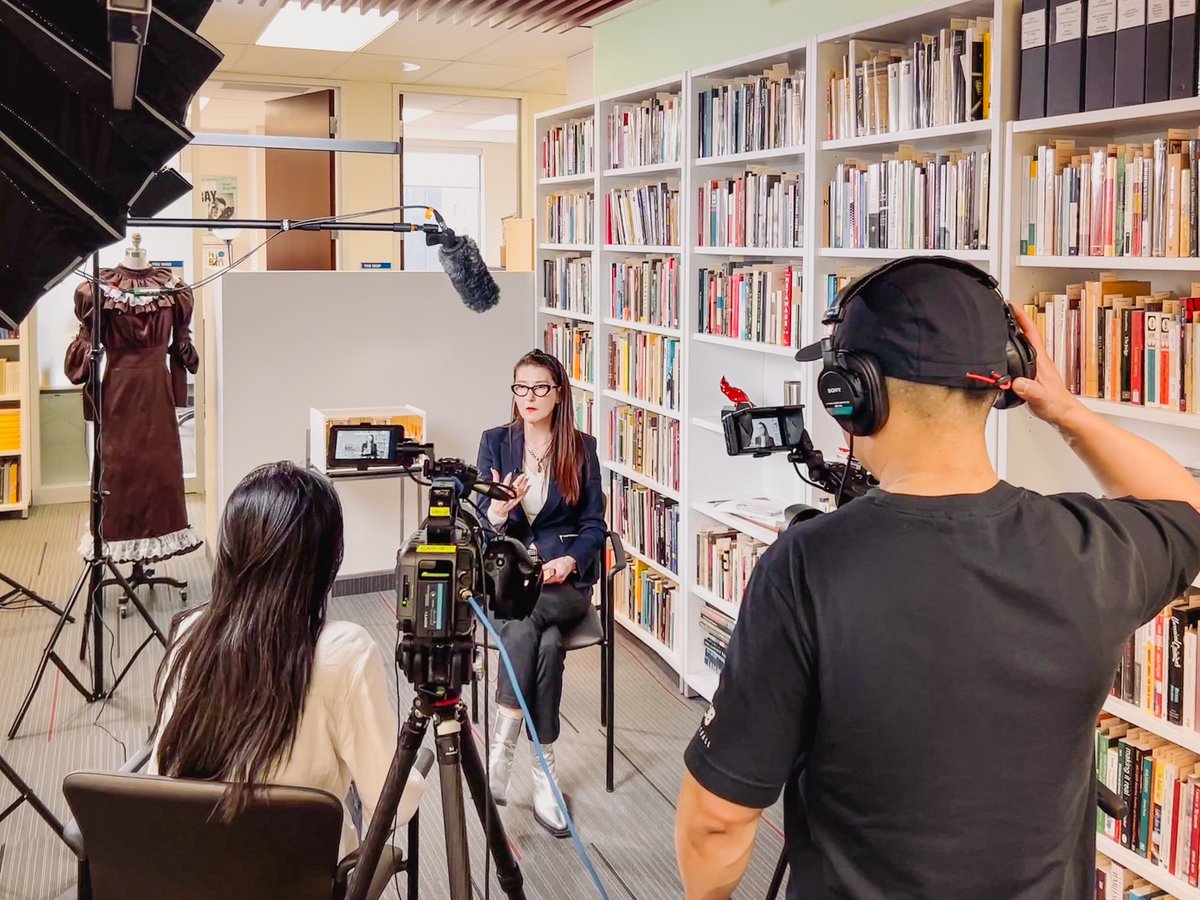 Irene Gammel (@mlc_research) on Twitter photo Exciting Friday at our MLC Research Centre <a href="/TorontoMet/">Toronto Metropolitan University</a>! ๐ฌ Film director Sunny Yi and her team filmed a new L.M. Montgomery doc for <a href="/CanGeo/">Canadian Geographic</a>. A pleasure discussing ๐จ๐๐๐ ๐๐ ๐ฎ๐๐๐๐ ๐ฎ๐๐๐๐๐ and showing our MLC Archive treasures. ๐
#LMMontgomery #CanadianCulture Exciting Friday at our MLC Research Centre <a href="/TorontoMet/">Toronto Metropolitan University</a>! ๐ฌ Film director Sunny Yi and her team filmed a new L.M. Montgomery doc for <a href="/CanGeo/">Canadian Geographic</a>. A pleasure discussing ๐จ๐๐๐ ๐๐ ๐ฎ๐๐๐๐ ๐ฎ๐๐๐๐๐ and showing our MLC Archive treasures. ๐
#LMMontgomery #CanadianCulture