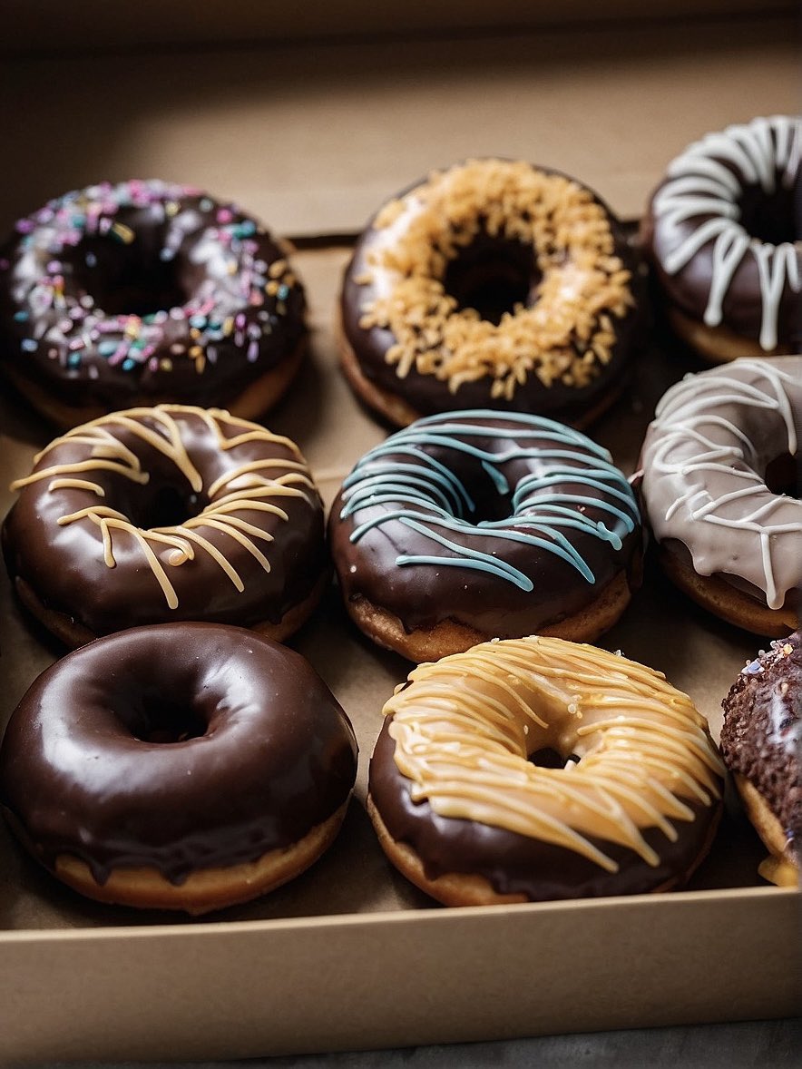 chocolate donuts