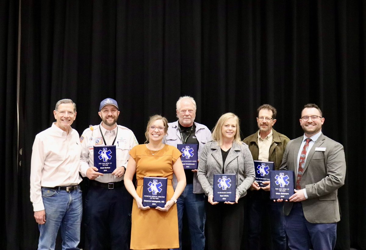 The Campbell County Health EMS University Conference is a great place for Wyoming’s first responders to connect and learn. This year, the WY Office of Emergency Medical Services hosted a luncheon to honor annual award winners for all they do to keep our communities safe.