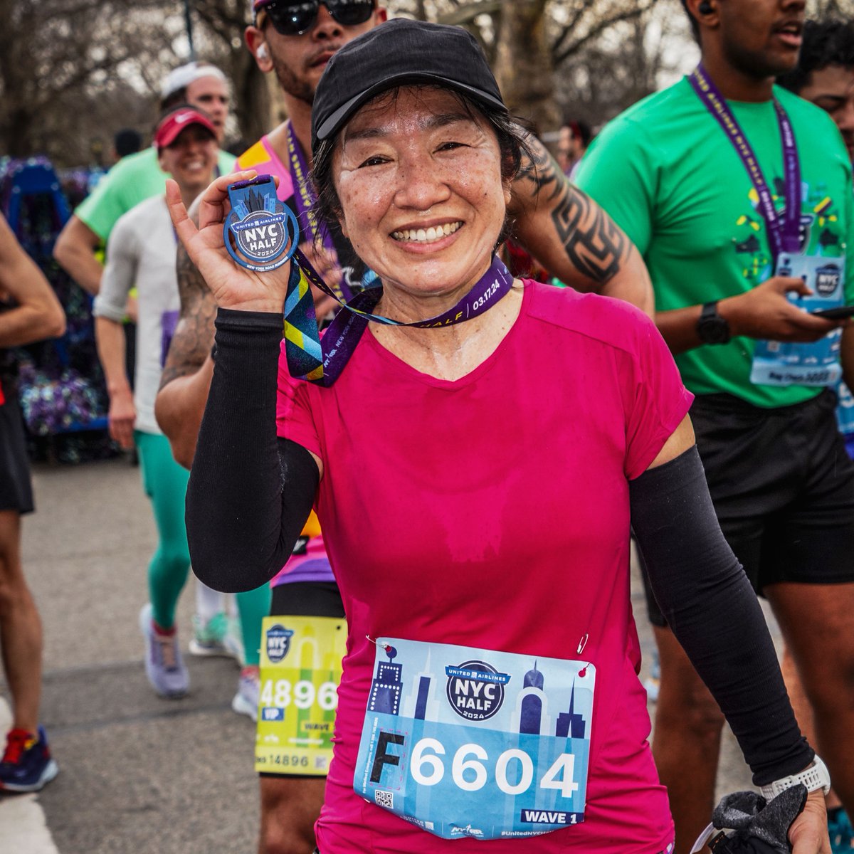 Kumiko Hart was born in Tokyo, has lived in NYC since 1992, and has run 148 NYRR races including the New York City Marathon 15 times.🫢 Learn more on our blog as Kumiko talks about her passion for running, ultrarunning, her Japanese heritage, and more: bit.ly/49XfewI