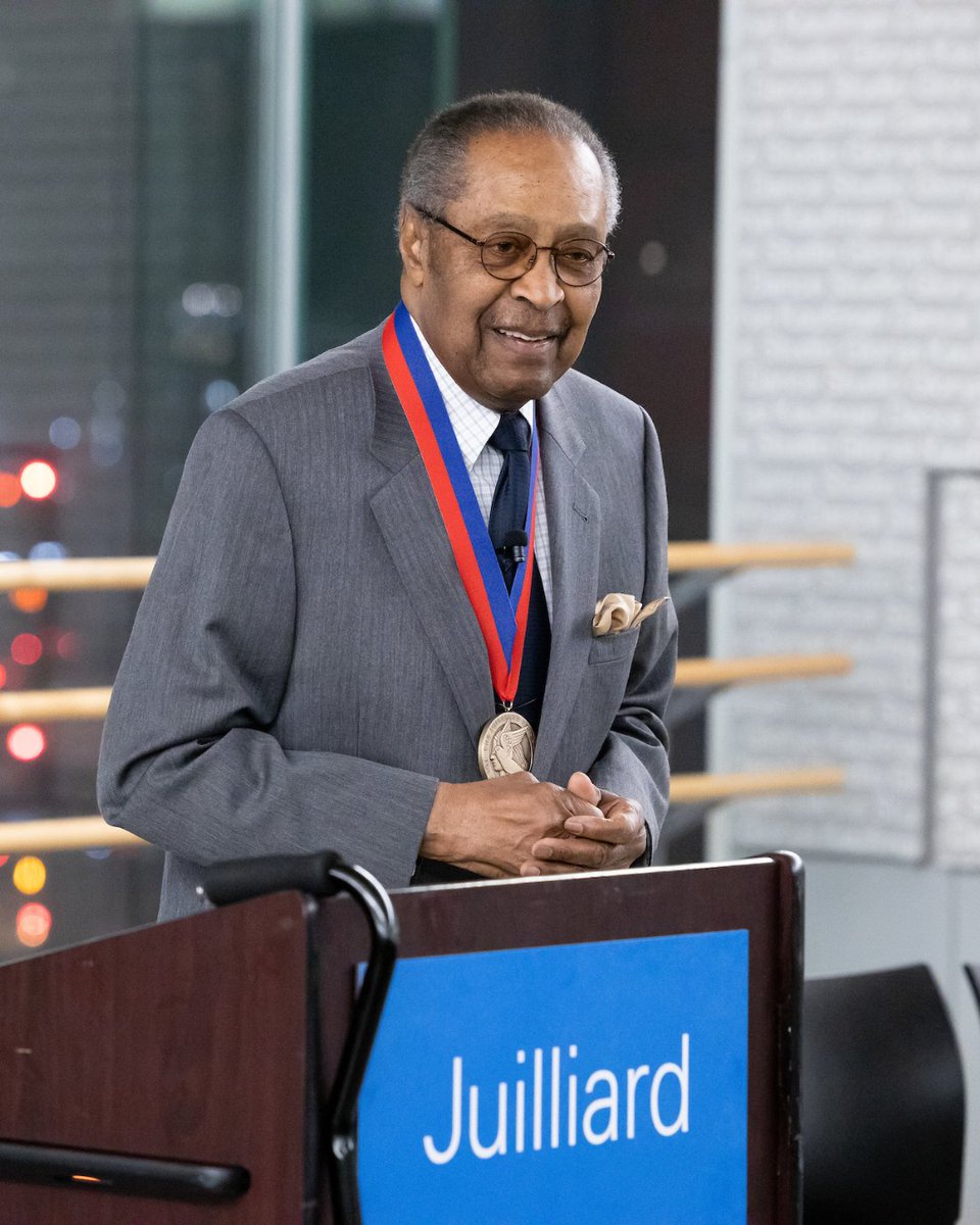 Congratulations to alum Clarence B. Jones on being honored with the Presidential Medal of Freedom. Jones, who studied clarinet at Juilliard as a teenager, is a renowned civil rights activist and lawyer who helped draft Dr. Martin Luther King, Jr’s “I Have a Dream” speech.