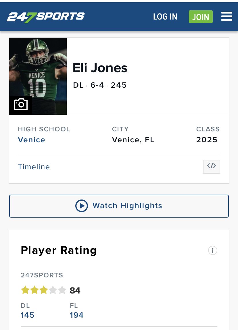 #AGTG Blessed to be rated a 3⭐️! Not finished. @247Sports