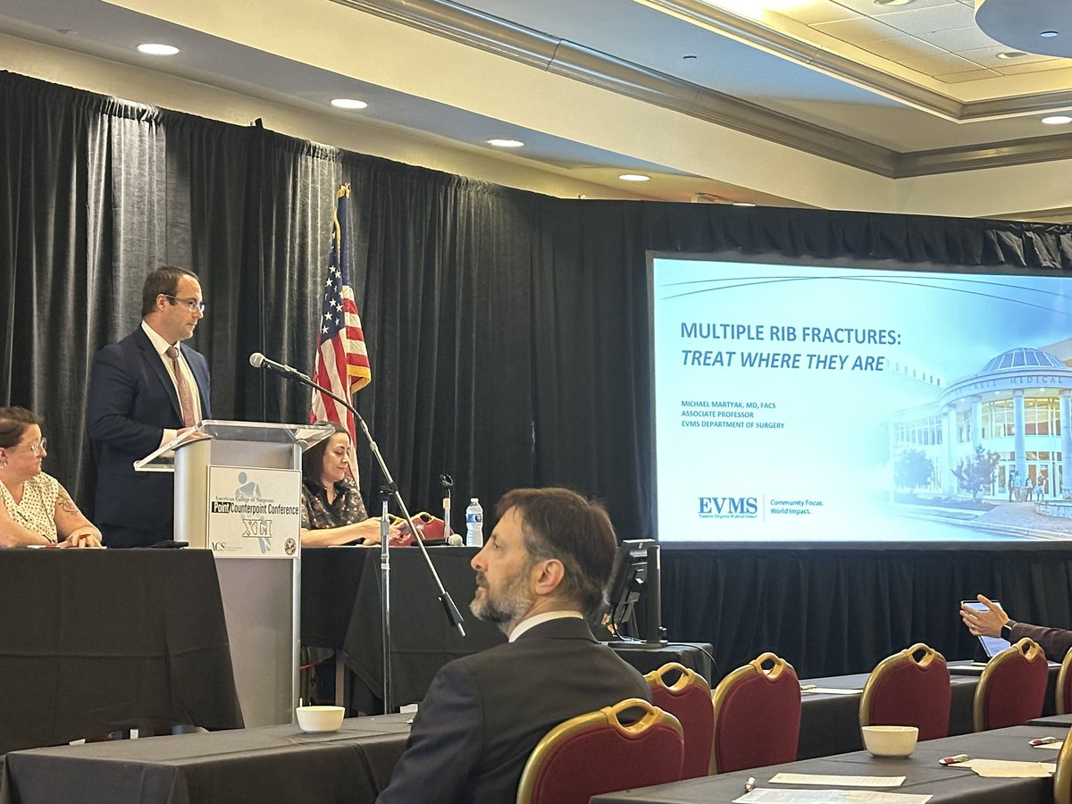 Brian Myer, MD (@bmyer6) on Twitter photo Great conference and great to see old friends, including Dr. Martyak presenting at #PCPACS2024 <a href="/evmssurgery/">EVMS Surgery</a> Great conference and great to see old friends, including Dr. Martyak presenting at #PCPACS2024 <a href="/evmssurgery/">EVMS Surgery</a>