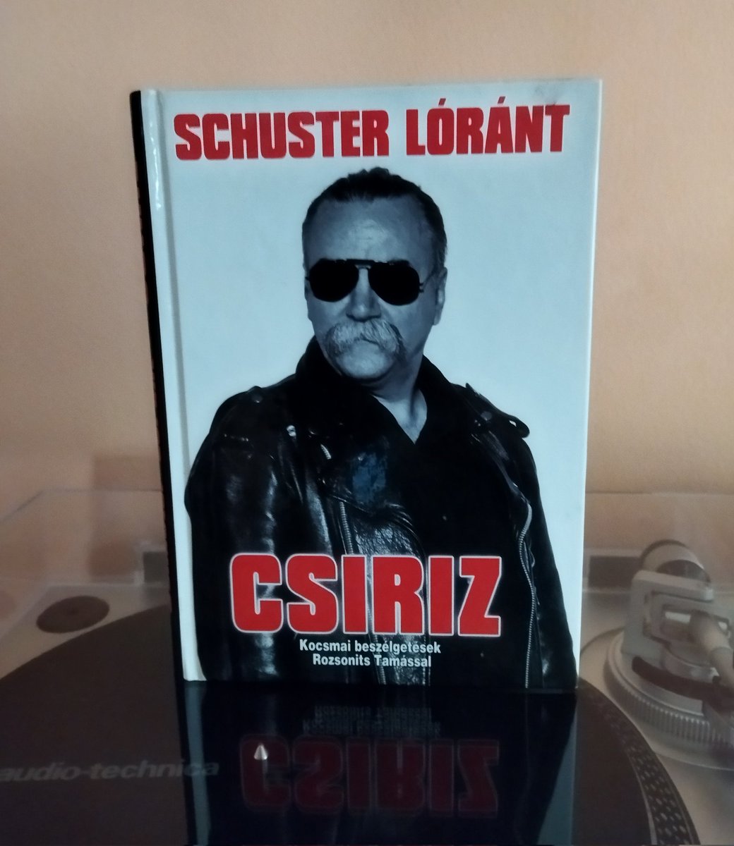 I completely agree with every single word you wrote! Great Book! 🤟🏻🔥 Schuster Lóránt - Csiriz Kocsmai beszélgetések Rozsonits Tamással ISBN 978-963-375-849-6 #HardRock #Rock #rocknroll #HausByrds #Gesarol #PMobil